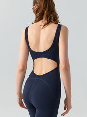 Women's Fashion Nude Feel Yoga Jumpsuit