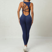 Women's One-piece Yoga Sleeveless Jumpsuit